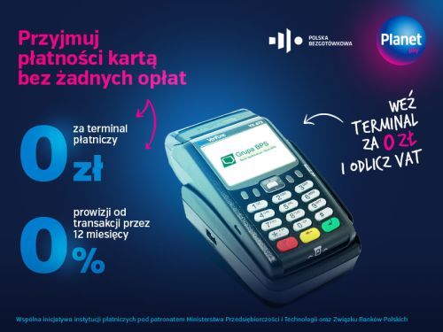 Terminal Płatniczy w GBS Banku za 0 zł przez 12 miesięcy!