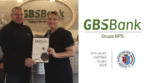 GBS Bank oficjalnym partnerem klubu Celuloza Kostrzyn nad Odrą