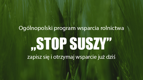 Program Wsparcia „Stop Suszy”, atrakcyjna inicjatywa dla rolników! 