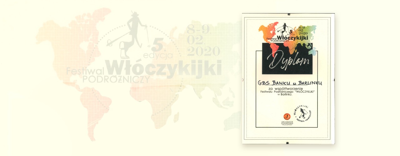 Czujemy się udyplomowani :) Dzięki, Włóczykijki!